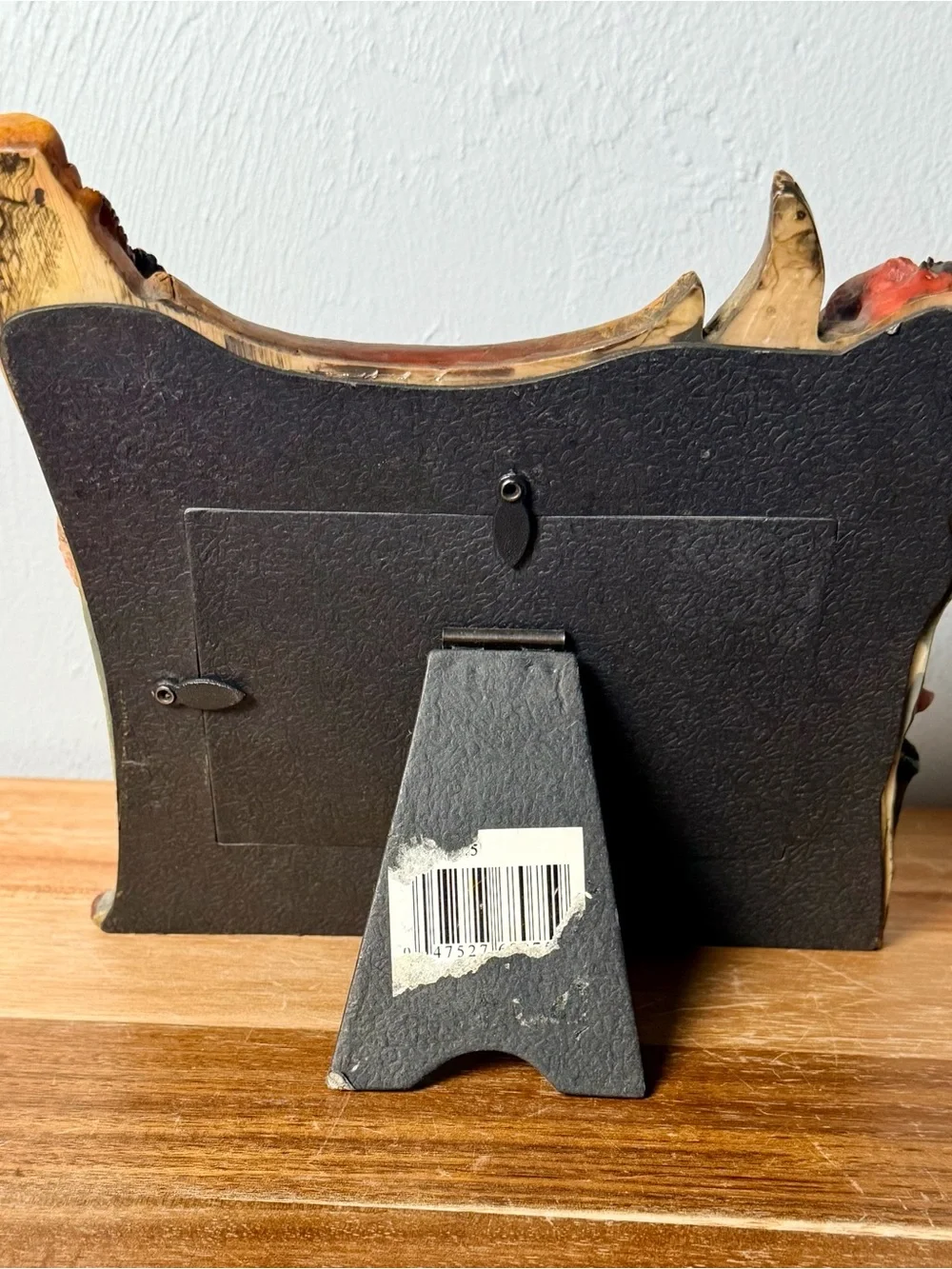 Vintag southwestern Cowboy Photo Frame with Saddle and Boots